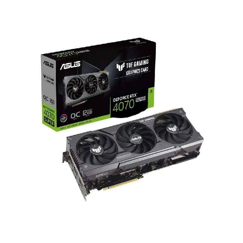 Asus TUF RTX 4070 SUPER 12GB OC Graphics Card TUF-RTX4070S-O12G-GAMING